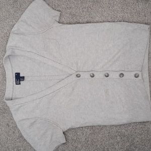 American Eagle grey blouse xs